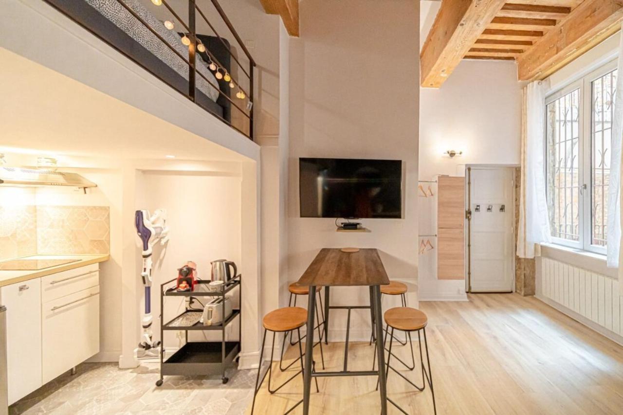 Le Petit Platiere - Renovated Apartment - Terreaux Lyon Exterior foto